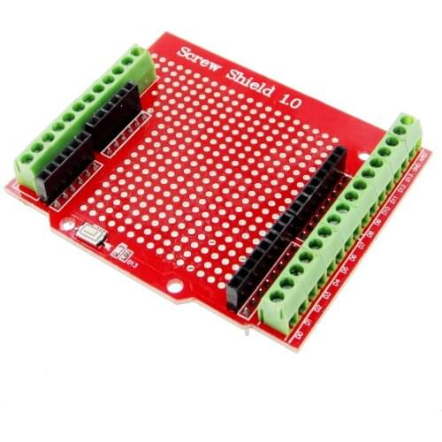 Proto Screw Shield Assembled prototype terminal expansion board