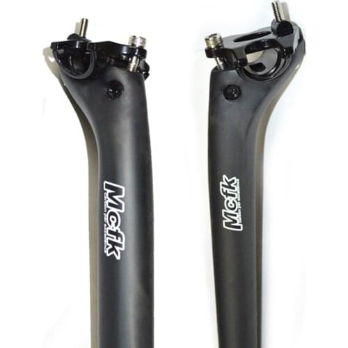 MCFK UD Carbon Fiber Road Bicycle Seatpost MTB Cycling Mountain Bike Seatpost Parts25.4 27.2 30.8 31.6x350 400 450mm Matte
