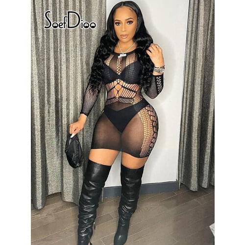 Soefdioo Fashionable Knitted Dresses