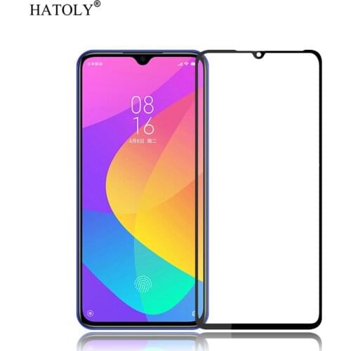 Glass For Xiaomi Mi 9 Lite Screen Protector For Xiaomi Mi 9 Lite Tempered Glass Full Glue Cover Protective Phone Glass Mi 9 Lite