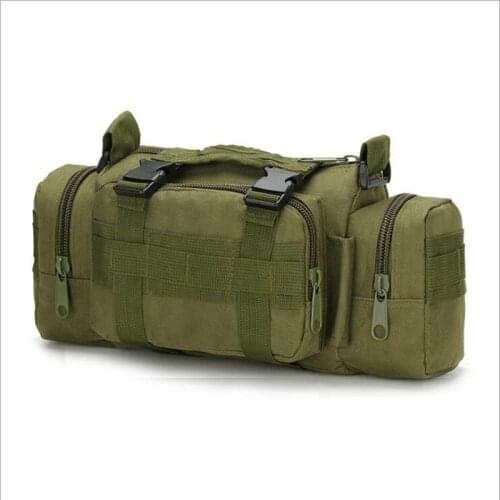Tactical Military Hunting Waist Pack Molle Outdoor Sport Multifunctional Bag Hiking Camping Fishing Waist Bag Shoulder Bag