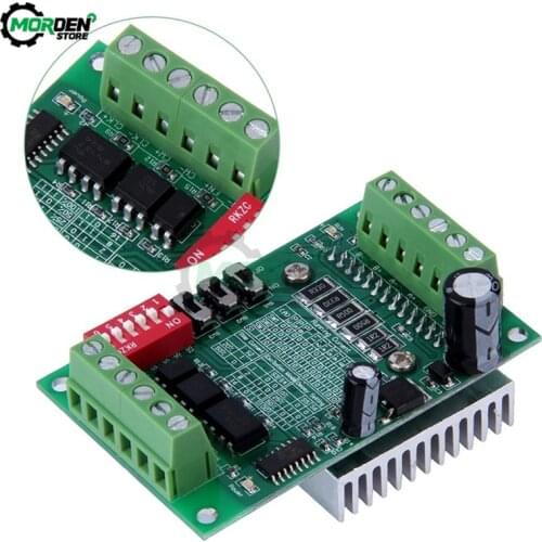 TB6560 DC 10-35V 3A Stepper Motor Drives CNC Stepper Motor Board Single Axis Motor Controller Board 6N137 Optocoupler