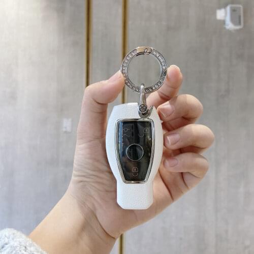 Hight quality PC+TPU key case cover Key case protective shell holder for Mercedes benz A B R G Class GLK GLA w204 W251 W463 W176