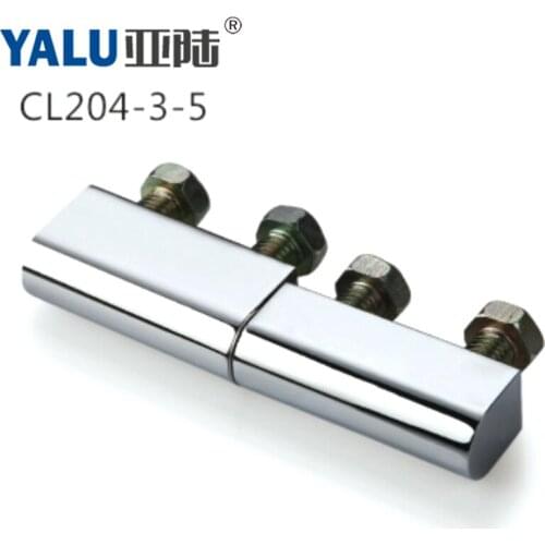 YALU CL204-3-5 Hinge High-Quality Zinc Alloy Electrical Enclosure Machine Tool Industrial Machinery Hinge 180 Degree Rotation
