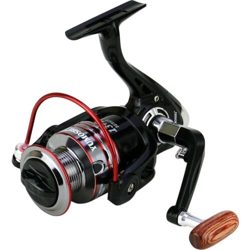YUMOSHI 13+1BB Fishing Reel Distant Wheel Metal Spinning Reel 5.2:1 Speed Full Metal Wire Cup MH2000-MH7000 Series Fishing Reel