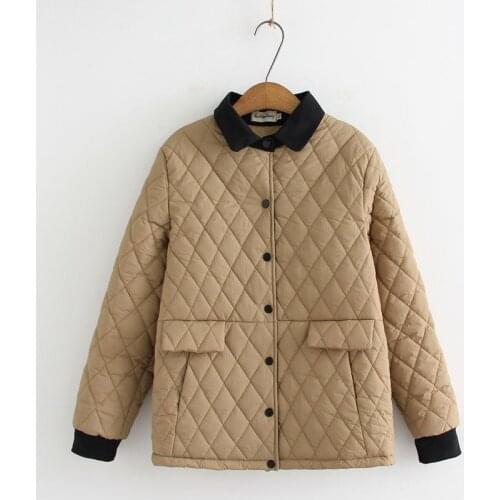 Winter Coats For Women Plus Size 3XL 4XL Full Sleeve Filling Casual Short Parka Overcoat Cotton Jackets Female Outerwear