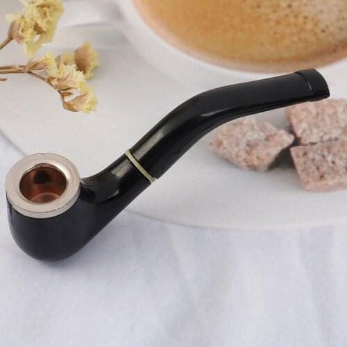 1/6 Dollhouse Miniature Scene Model Dollhouse Accessories Mini Handheld Smoking Pipe Toys