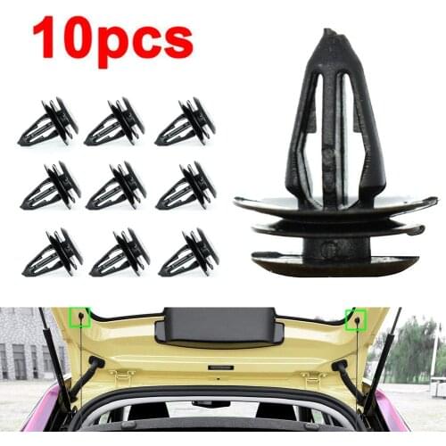 10pcs/set Car Rear Boot Load Cover Parcel Shelf String Cord Clips Retainer Auto Replacement Accessories For MG ZS MG3