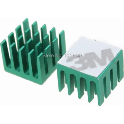 10 Pieces lot 14x14x11mm Aluminum VGA Card RAM Memory Cooling Cooler Heatsink