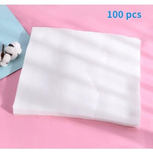 100Pcs White Soft Film Gauze Mask Cotton Beauty Disposable Special Face Paper Skin Management Beauty Salon Film Towel