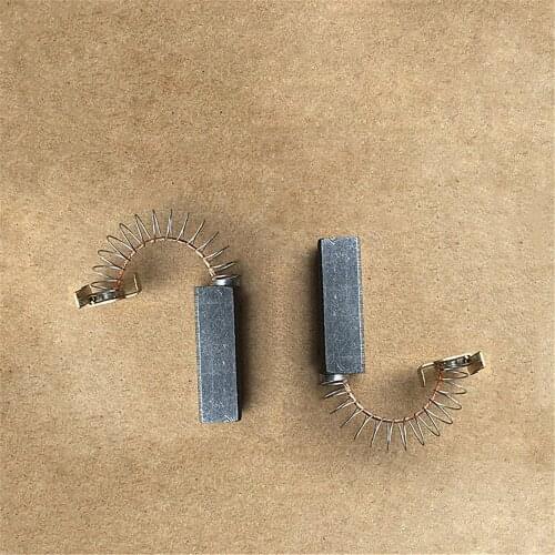 2pcs Motor Carbon Brushes for Philips Midea Haier Sanyo Puppy LG ROWENTA etc Vacuum Cleaner 6.5 x 10x 32mm Graphite Powder Brush
