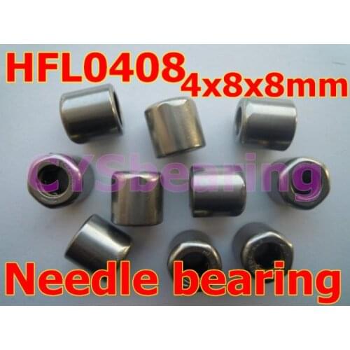 4X8X8mm HFL0408 One Way Drawn Cup Needle Bearing / Clutch shell type for 4mm shaft