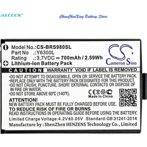Cameron Sino 700mAh Battery Y6300L for Blinc G2, ONEAL, RF710, RF-730, RS-980, RT-712, RX-960, TORC, V200, VCAN