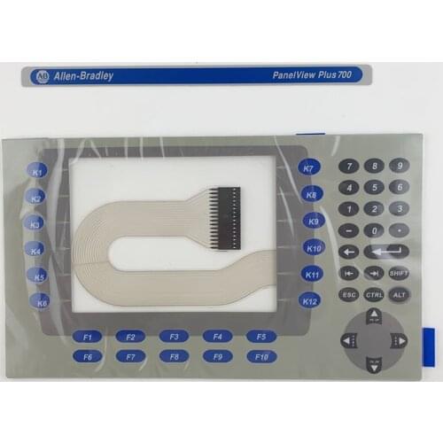 ALLEN BRADLEY 2711P-K7 PANELVIEW PLUS 700 MEMBRANE OVERLAY KEYPAD 2711P-K7C K7M, HAVE IN STOCK