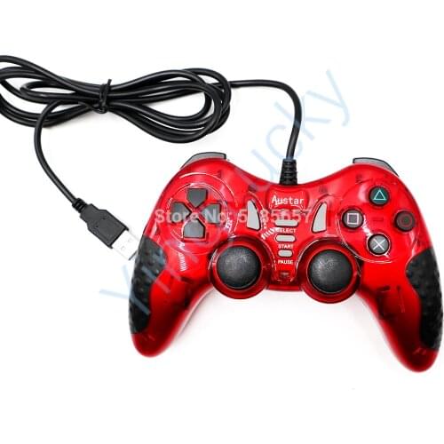 Arcade 2 players USB wired controller Arcade Joystick Gamepad Fighting Stick For PS2/PC/Android Plug And Play Street Fighting