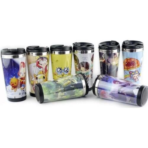 Free shiping 16oz cartoon mug travel mug adversing mug easy for DIY , can design mug for gift , over 20 cartons pic