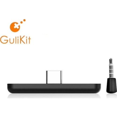 Gulikit Route Air Pro Bluetooth Aduio Transmmiter Type-C USB Support Voice Chat in Game for Nintendo Switch Switch Lite PS4 PC