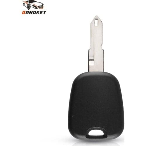 Dandkey NE73 Blank Blade Transponder Car Key Case Shell For Citroen C2 C3 C4 Picasso C5 C6 For Peugeot 206 207 307 Key No Logo
