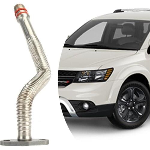 Engine Oil Cooler Line Turbo Oil Drain Return Tube Fitting Kit 5135786AB for Fuel Supply System