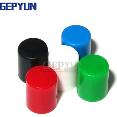 20PCS For 5.8*5.8/7*7/8*8/8.5*8.5mm Cylindrical cap Self Locking Push Tactile Micro Switch Kit 6 Pin Button Switches Gepyun