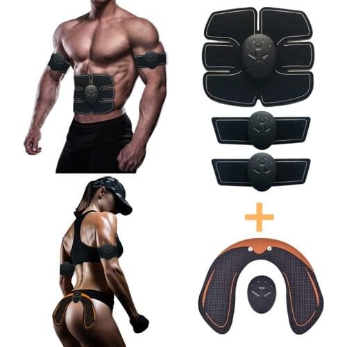 New Electric EMS Hip Trainer Muscle Stimulator Vibration Lifting Buttock Abdominal Trainer Fitness Massage Body Slimming Belt