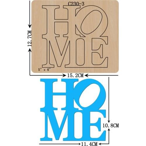 New wooden dies Wooden die Scrapbooking C230-3 Cutting Dies for common die cutting machines on the market