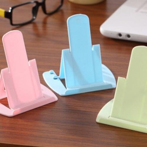 Phone Holder Desk Stand For Your Mobile Phone Tripod For Iphone Xs Max Huawei P30 Xiaomi Mi 9 Plastic Foldable Desk Holder Stand