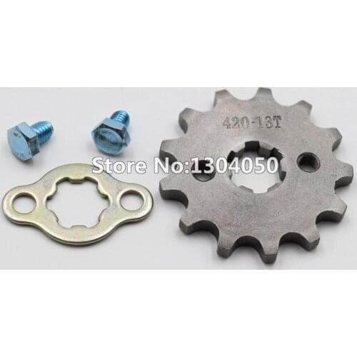 420 13T 20mm Front Engine Sprocket Gear For Chinese Kazuma ATV Quad YCF Pit Dirt Trail Bike NEW