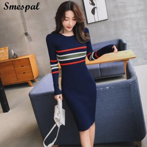 SMESPAL Fashionable Knitted Dresses