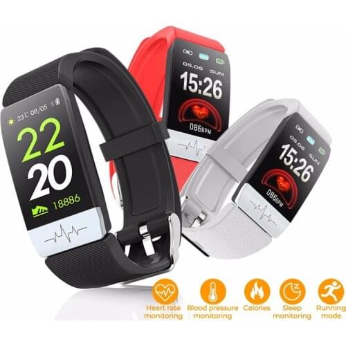 New Sport Wristband Q1S Smart Bracelet Color Screen ECG Heart Rate Blood Pressure Fitness Cardio Bracelet IP67 Waterproof Watch