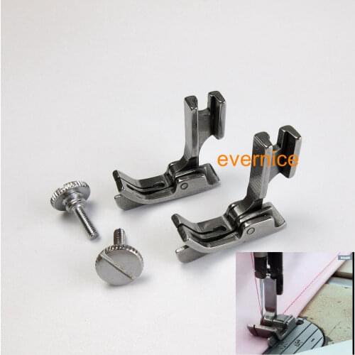 2 Sets Presser Foot With Right Guide Sp-18 Sp18 For Juki Ddl-555 5550 8300 8500