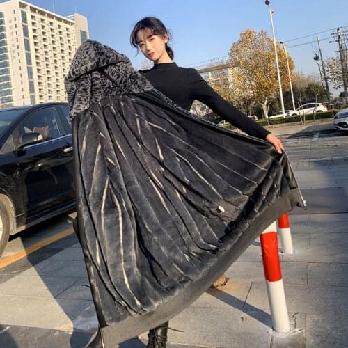 BHIGJYT Fur Coats With A Hood