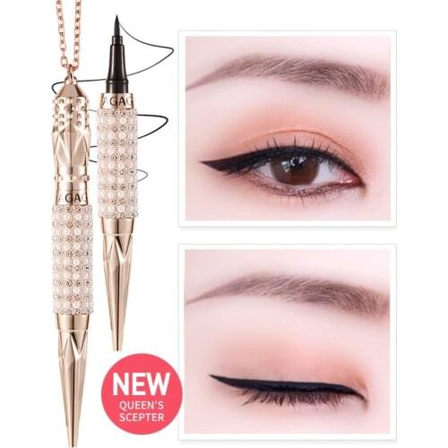 Diamond Black Fine Eyeliner Liquid Pen Waterproof LongLasting Quick Drying Smooth Makeup Beauty Matte Eyeliner Eye Pencil