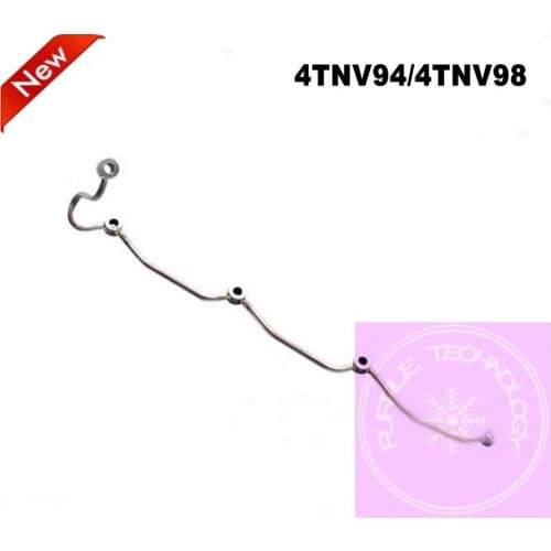 Diesel engine injector fuel return pipe for Yanmar 4TNV94 4TNV98