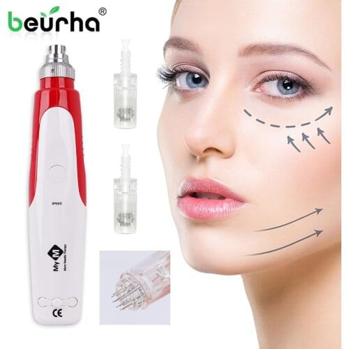 Bayonet Needle Cartridge,Needle Tip Pen Cartridge Micro Rolling Dr.Pen Tattoo Therapy,Microneedles Beauty Device for Care Face