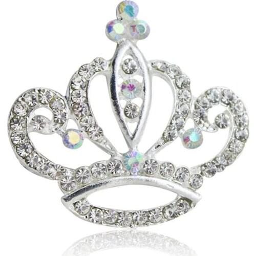 5 pieces of rhinestone crown, pendant decoration DIY jewelry accessories, gifts and crafts handmade DIY materials