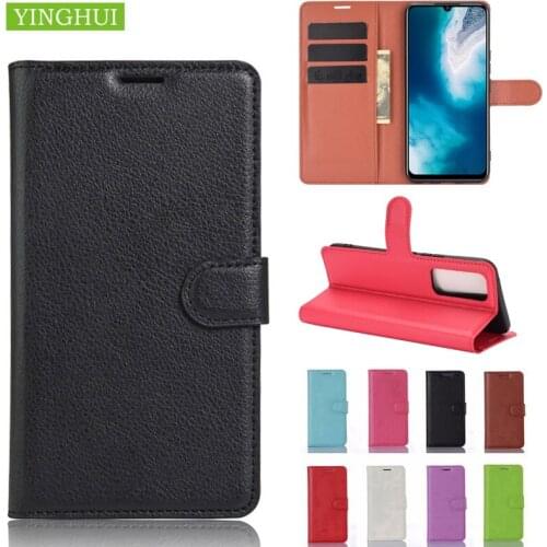 Flip Leather Silicone Magnetic Phone Case Bag For VIVO Y93 Lite Y95 Y91 Y90 X50 V20 SE Pro Litchi Texture Protect Cover Card