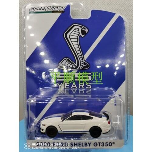 GREENLIGHT 1/64 2020 Ford Shelby GT350 Racing school 55th Collect die-cast vehicles models toys