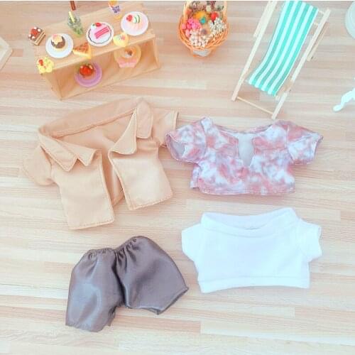 [MYKPOP]KPOP Dolls Clothes &Accessoiress: Clothes 4pcs Set for 20cm Dolls(without doll) KPOP Fans Collection SC21042414