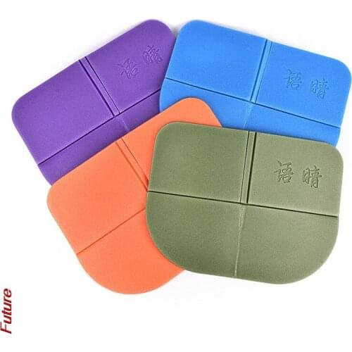 New product 38.5cm * 28cm * 0.6cm foldable camping foam cushion cushion outdoor hiking picnic mat
