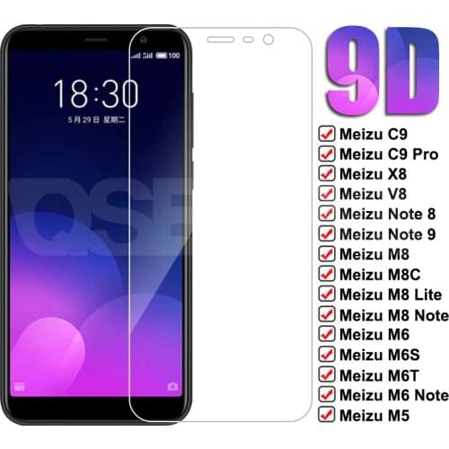 QSEHPO Screen Protectors For Meizu Note 8
