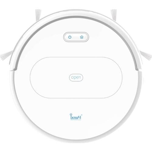Robot Vacuum Cleaner Max Suction Quiet Multiple Cleaning Modes Self-Charging Vacuum with Boundary Strips for Hard Floor A6HB