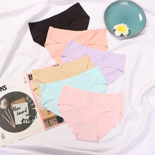 Comfortable Low Waist Front Criss Cross Maternity Seamless Panties Postpartum Mother Underwear Pregnancy Under Bump Panties