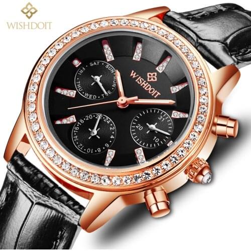 Женские золотые часы WISHDOIT China At AliExpress