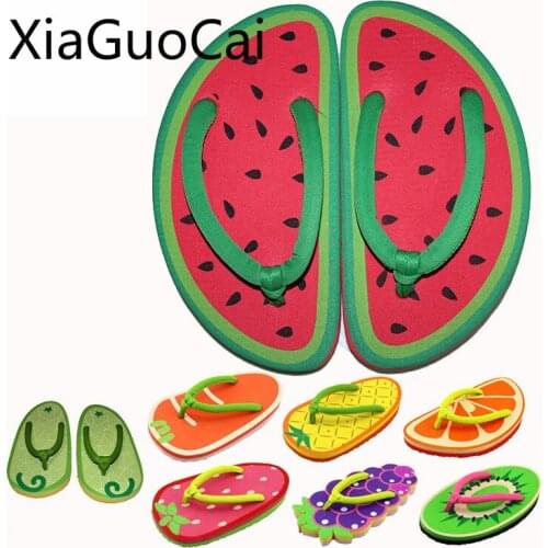 Fruit Flip Flop for Women Summer High Quality Flat Female Beach Slides Shallow Outdoors Flat Slippers Drop Shipping