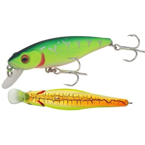 1PCS Big Crankbait Minnow Fishing Lure Floating Hard Bait 85mm/9g Artificial Bait Fishing Wobblers Swimming Carp Fishing tackle