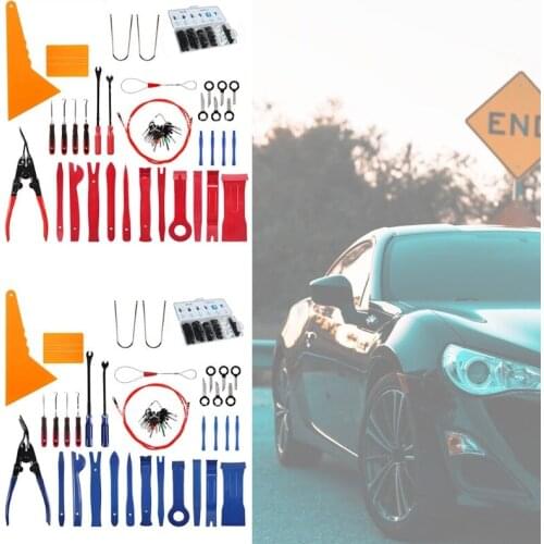 Auto Trim Tools 52 PCS Auto Trim Removal Tool Kit for Car Interior Panel Dash Radio Removal with Storage Bag