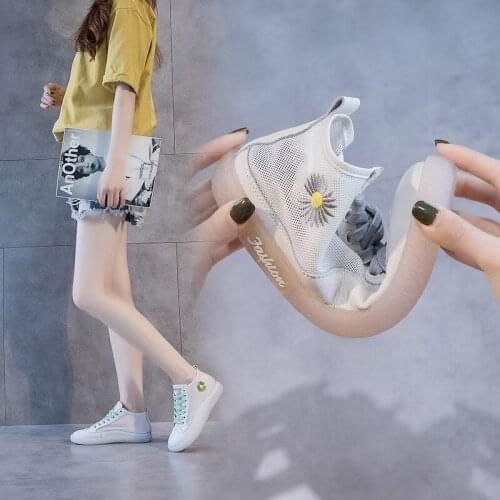 BIMUDUIYU Genuine Leather Spring Women Sport Flats For Ladies Casual White Sneakers Shoes Woman Soft Bottom Footwear Summer