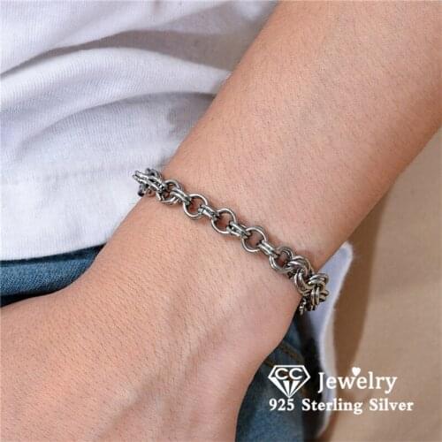 CC&BYX Silver Bracelets
