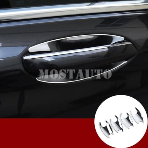 For BMW 7 Series G11 G12 ABS Side Door Handle Bowl Trim Cover 2016-2020 4pcs Car Accessories Interior Car Decor Car Trim